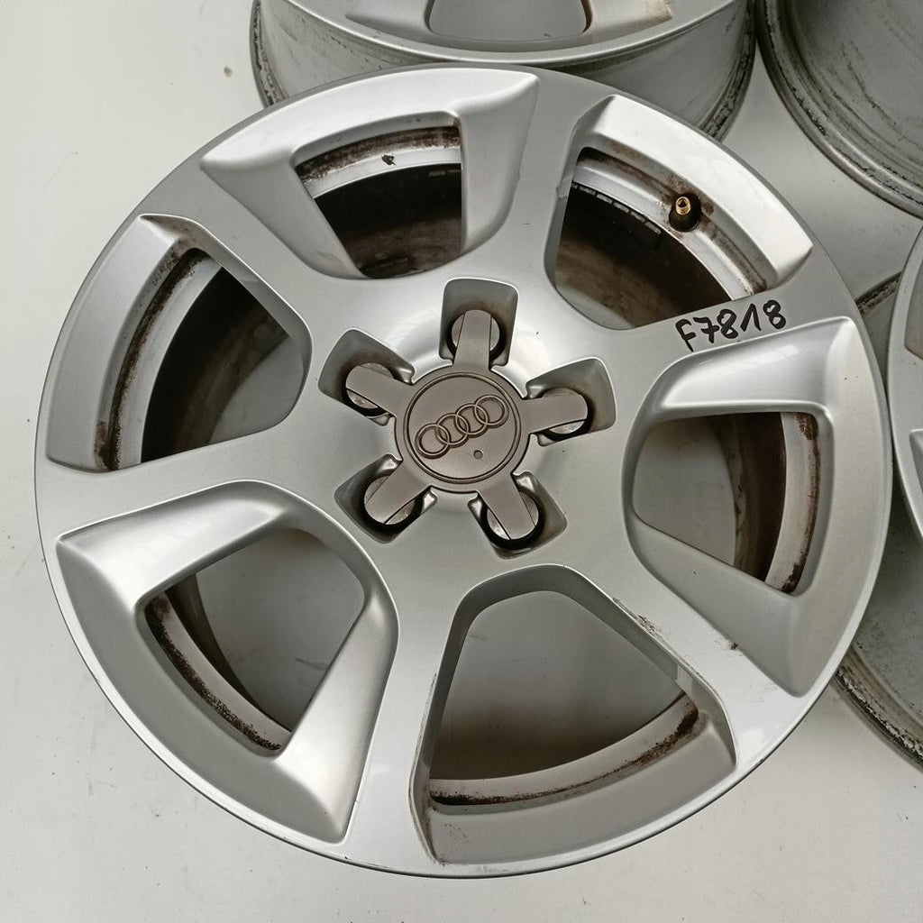 4x Alufelge 16 Zoll 7.5" 5x112 45ET Glanz Silber 8K0601025F Audi A4 B8 Rim Wheel FEL4221595792xq