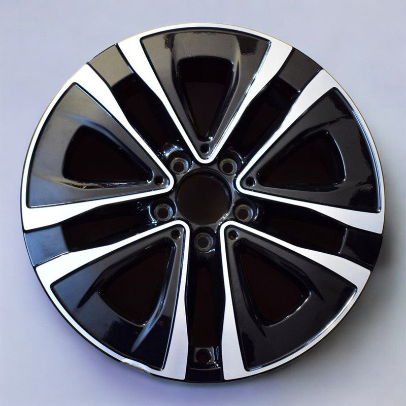 1x Alufelge 17 Zoll 6.5" 5x112 44ET Glanz Schwarz A1774012900 Mercedes-Benz W177