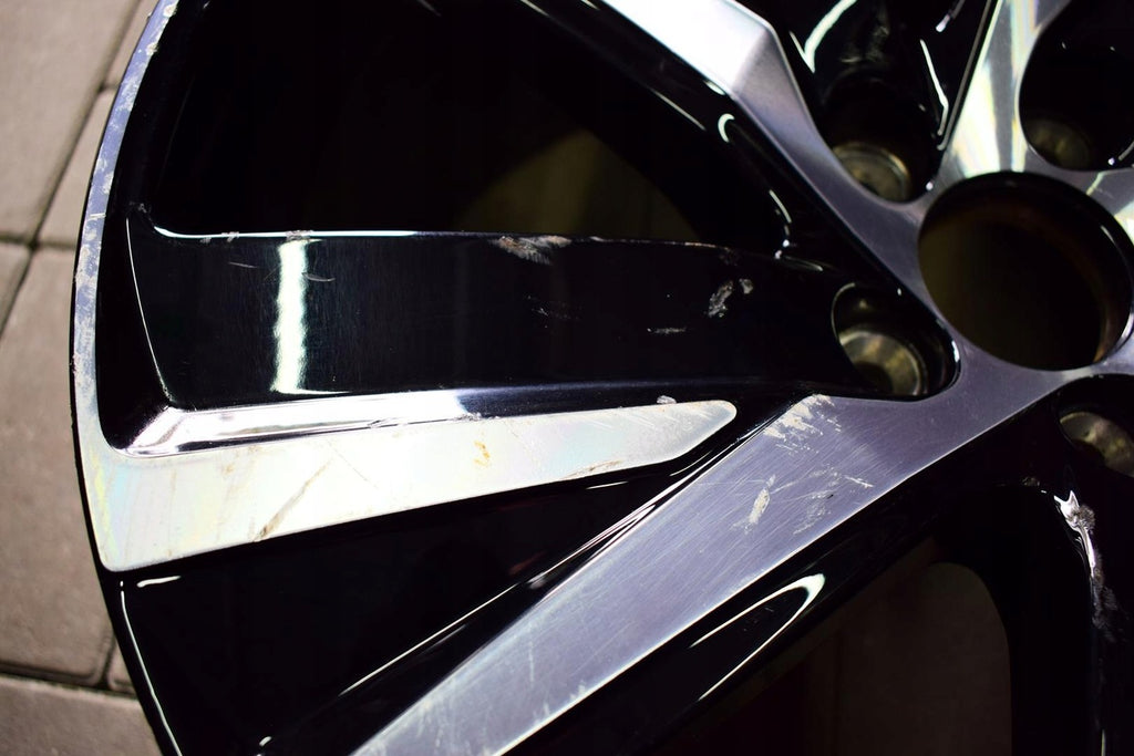 1x Alufelge 18 Zoll 8.0" 5x108 42ET Glanz Schwarz 32243392 Volvo Xc90 Xc60