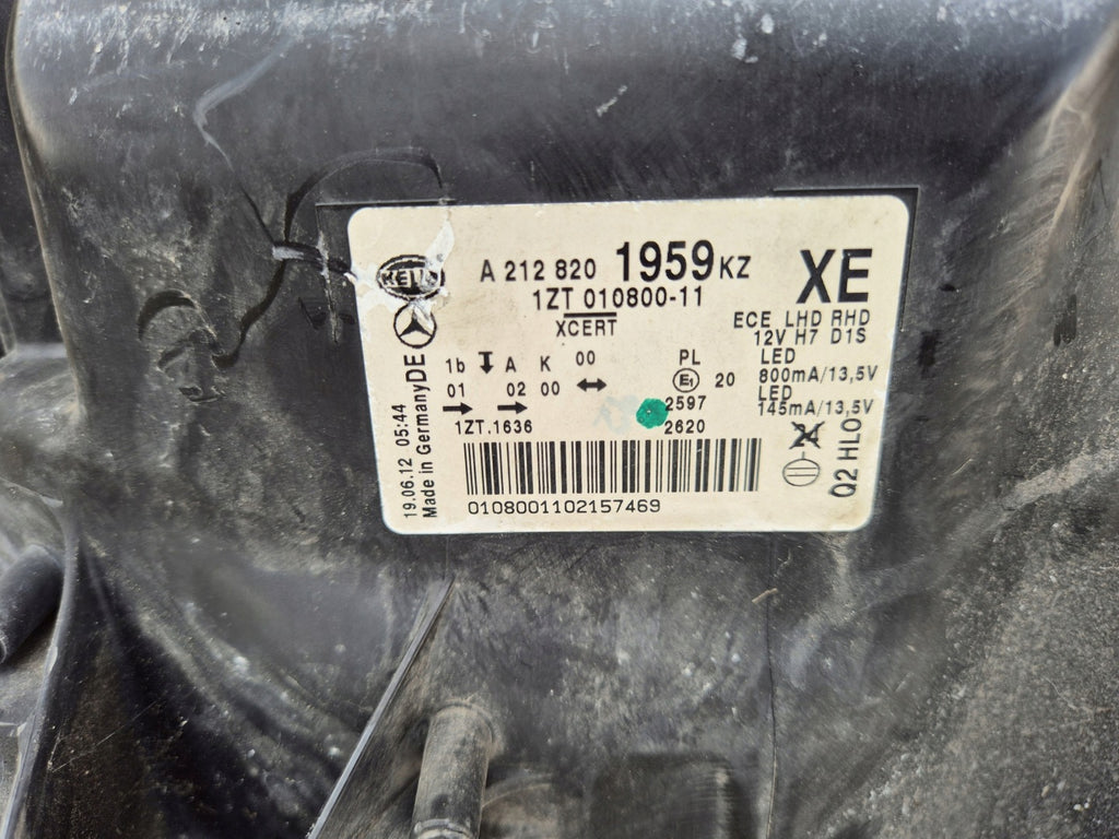 Frontscheinwerfer Mercedes-Benz A2128201959 Xenon Links Scheinwerfer Headlight SCH3135481486jw