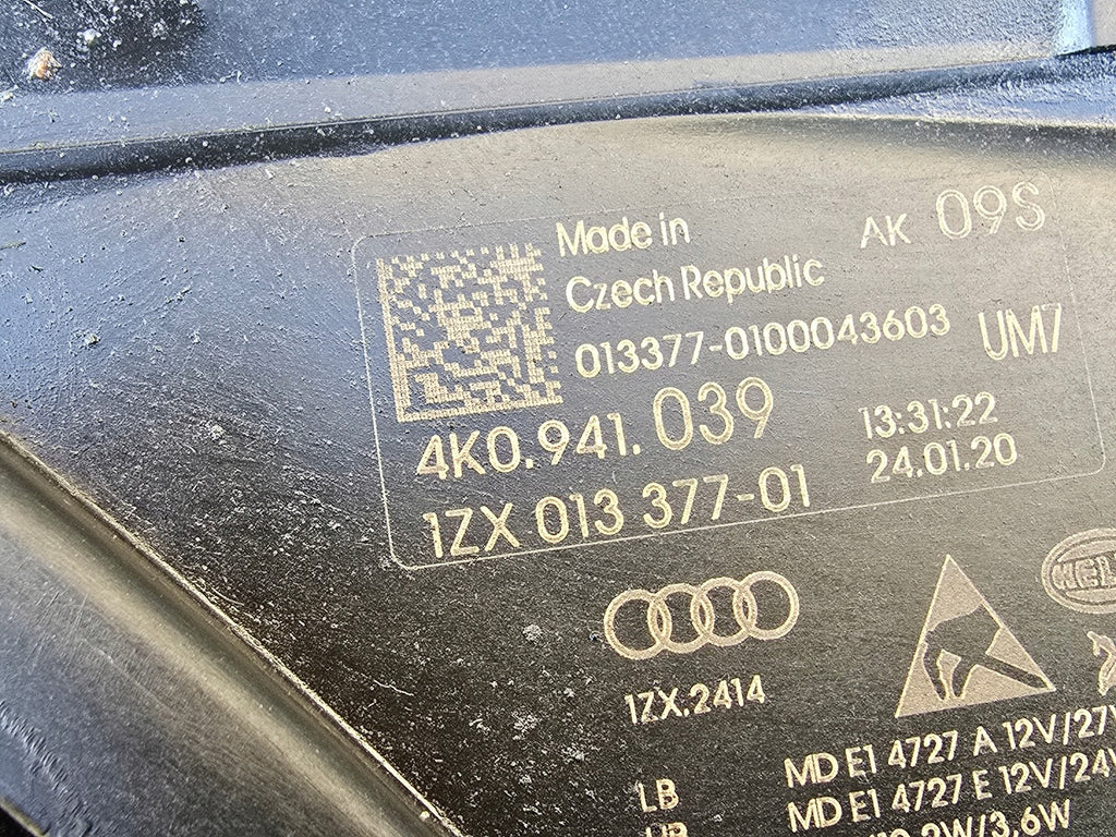 Frontscheinwerfer Audi A6 C8 4K0941039 Full LED Links Scheinwerfer Headlight SCH1711290052uy