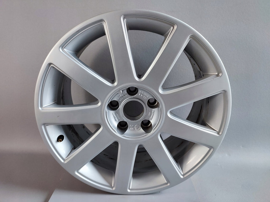 1x Alufelge 18 Zoll 8.0" 5x112 43ET Glanz Silber 4E0601025AB Audi A8 Rim Wheel