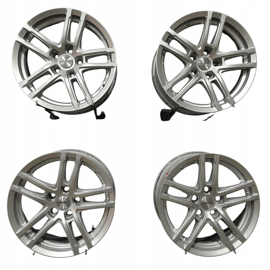 4x Alufelge 16 Zoll 6.5" 5x112 22ET VW Tiguan Rim Wheel FEL2493405363ow