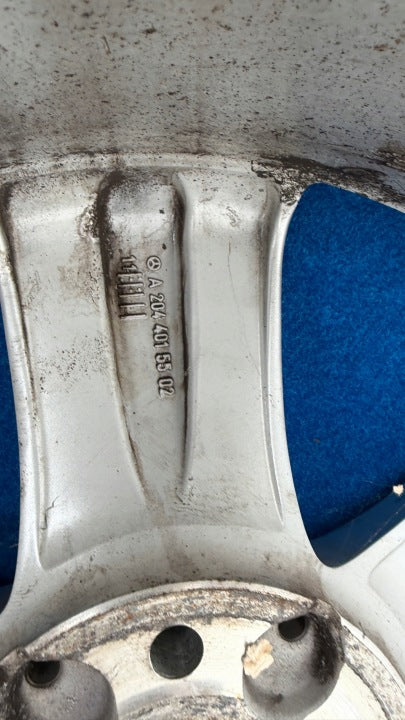 1x Alufelge 17 Zoll 7.5" 5x112 47 5ET A2044015502 Mercedes-Benz W204 Rim Wheel FEL6289817615dd