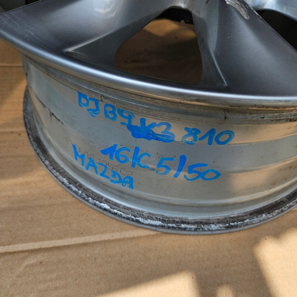 1x Alufelge 16 Zoll 6.5" 5x114.3 50ET Graphit 8JD9V3810 Mazda Cx3 Cx 3 Cx-3 FEL4680196337zk