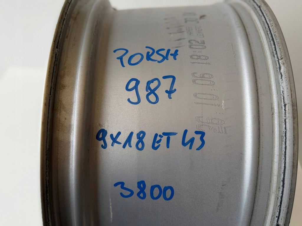 1x Alufelge 18 Zoll 98736213800 Porsche Boxster Cayman 987 Rim Wheel FEL1940849004us