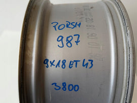 1x Alufelge 18 Zoll 98736213800 Porsche Boxster Cayman 987 Rim Wheel FEL1940849004us