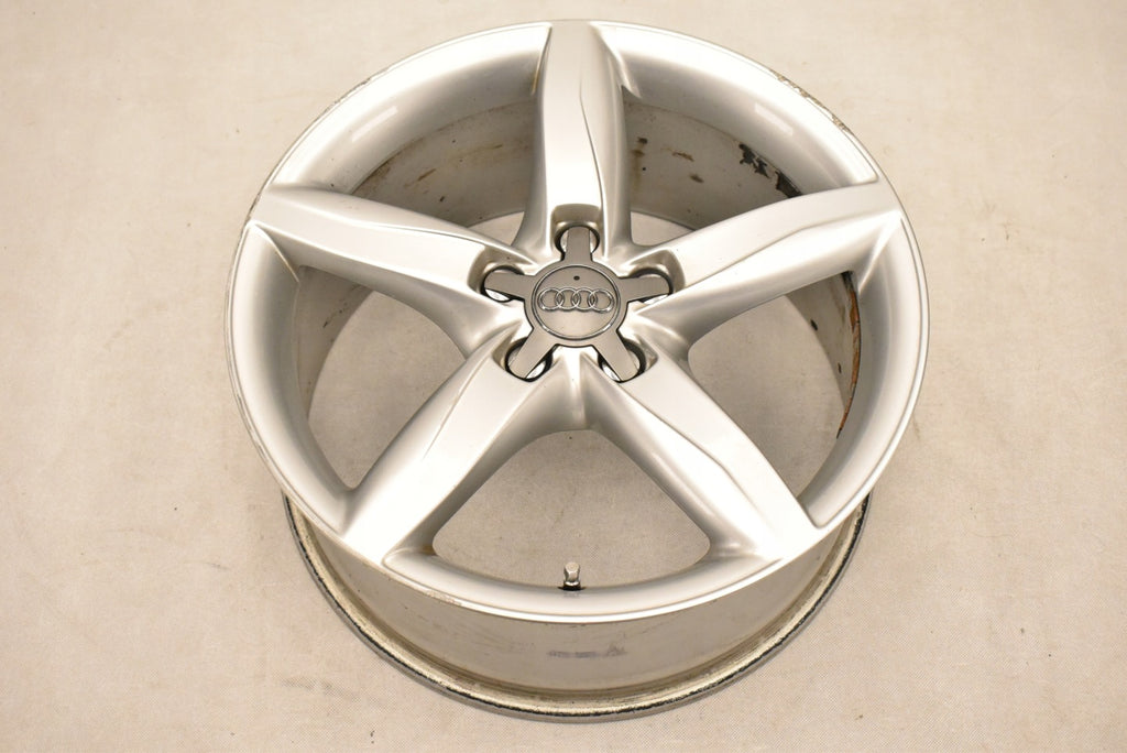 4x Alufelge 18 Zoll 8.0" 5x112 47ET Glanz Silber 8K0601025D Audi A4 B8 Rim Wheel FEL1621223019rw