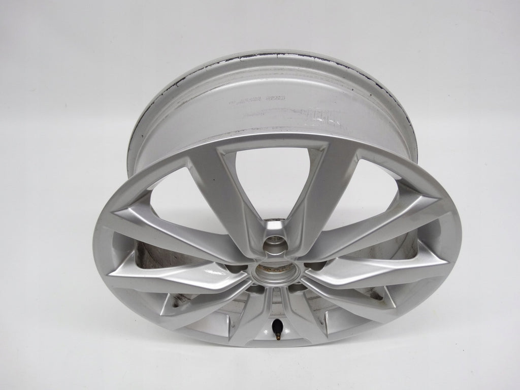 1x Alufelge 17 Zoll 6.0" 5x112 48ET Glanz Silber 5G0601025K VW Golf Vii