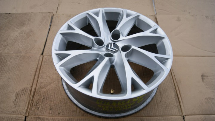 1x Alufelge 17 Zoll 6.5" 4x108 26ET Glanz Silber 9684260580 Citroën X Rim Wheel FEL3484480891xv