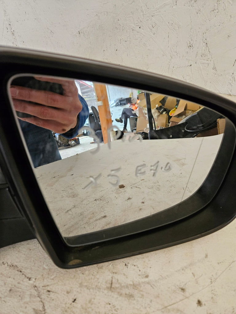Außenspiegel Seitenspiegel BMW X5 E70 Rechts Schwarz Side Mirror