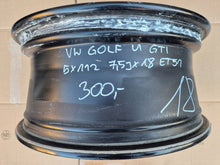 Load image into Gallery viewer, 1x Alufelge 18 Zoll 7.5" 5x112 51ET 5K0601025AC VW Golf Vi Rim Wheel FEL5425696568bf