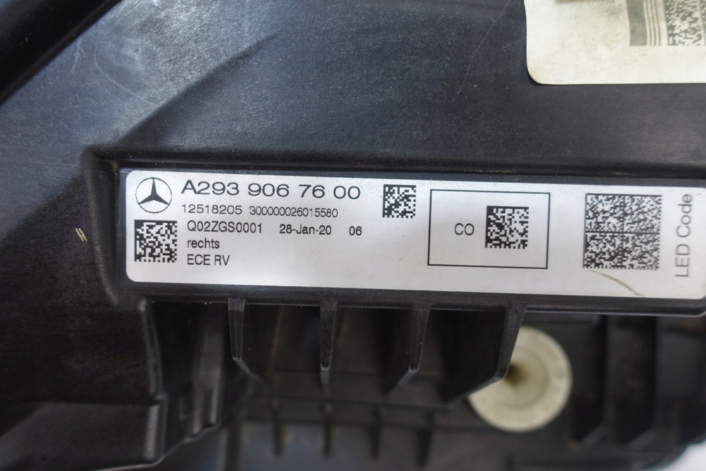 Frontscheinwerfer Mercedes-Benz Eqc A2939067600 Full LED Rechts Headlight SCH1639915060cg