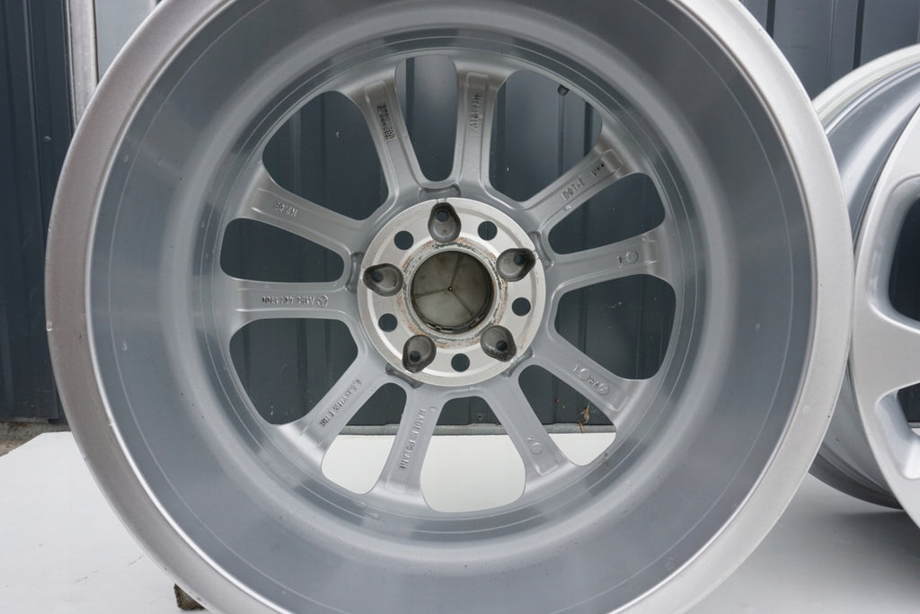 4x Alufelge 17 Zoll 6.5" 5x112 38ET Silber A1564011700 Mercedes-Benz Rim Wheel FEL9341666349tq