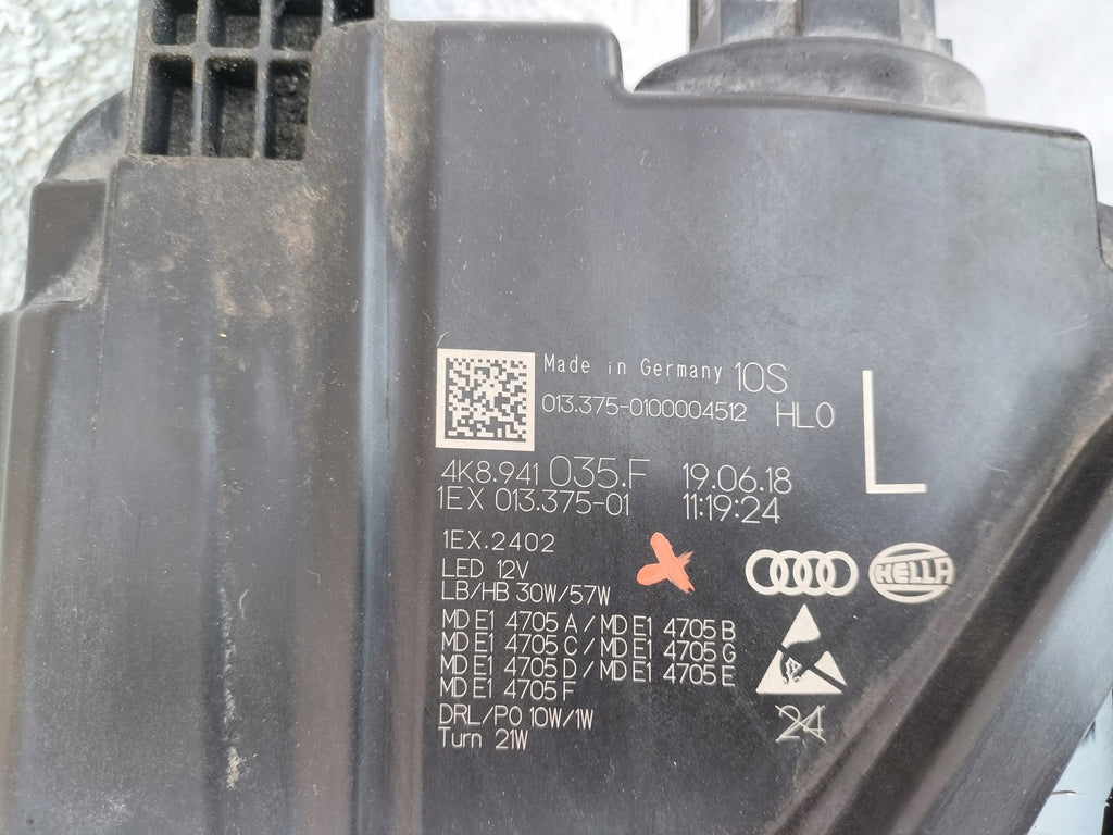 Frontscheinwerfer Audi A7 4K8941035 LED Links Scheinwerfer Headlight SCH8780813481sk