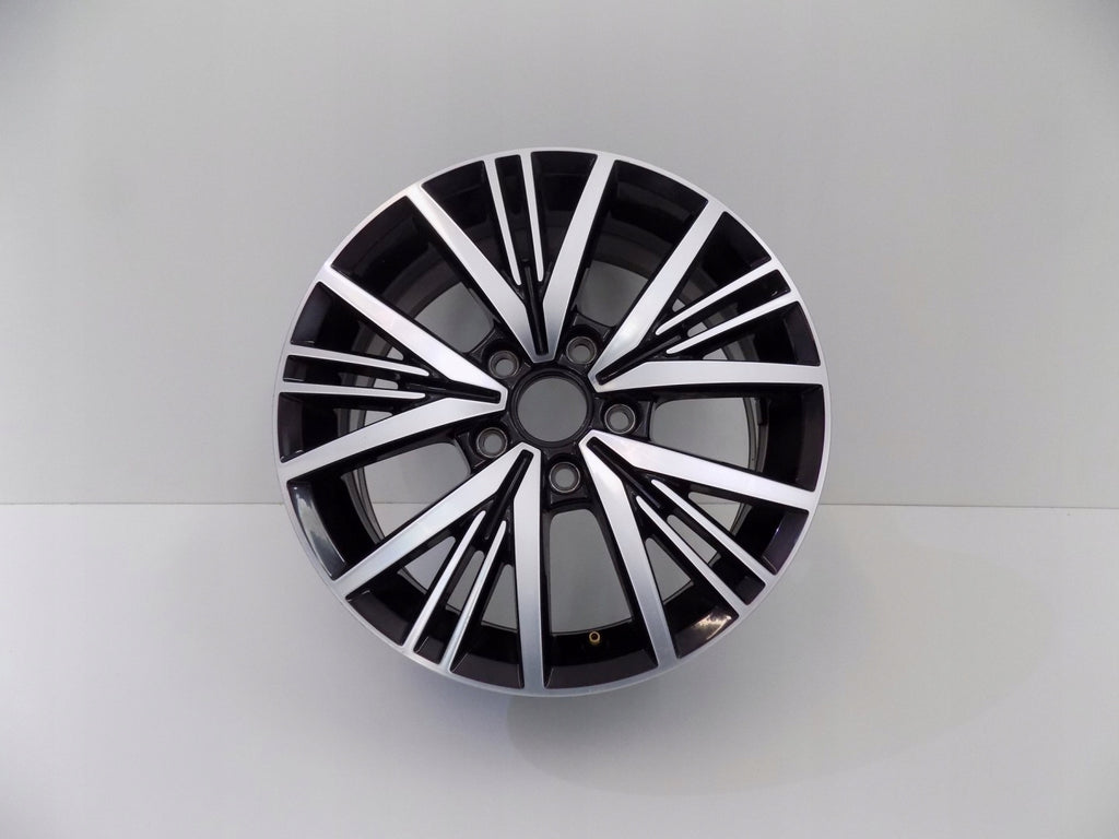 1x Alufelge 16 Zoll 6.5" 5x112 48ET Glanz Schwarz 5TA601025H VW Tiguan Rim Wheel FEL8044047367nz