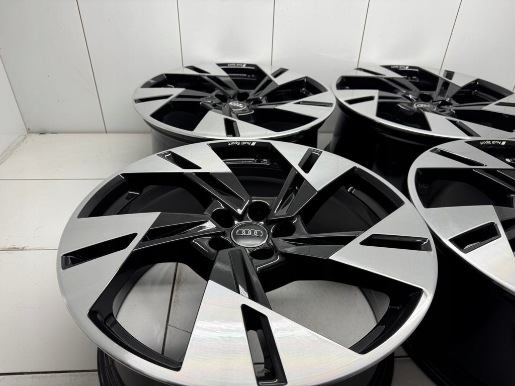 4x Alufelge 20 Zoll 9.0" 5x112 38ET Glanz Silber 4KE601025T Audi E-Tron FEL9974268124oc