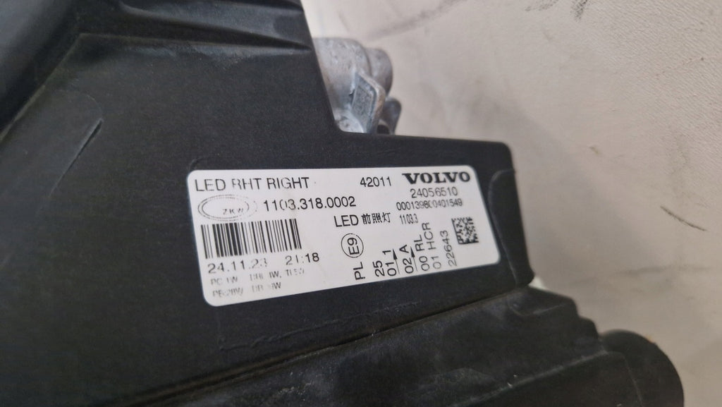 Frontscheinwerfer Volvo 24056510 Laser Rechts Scheinwerfer Headlight SCH5805752311el
