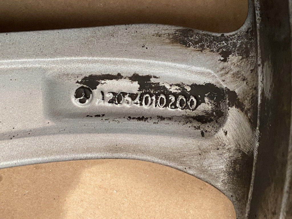 1x Alufelge 17 Zoll 7.0" 5x112 48,5ET A2054010200 Mercedes-Benz W205 Rim Wheel FEL3067975100gq