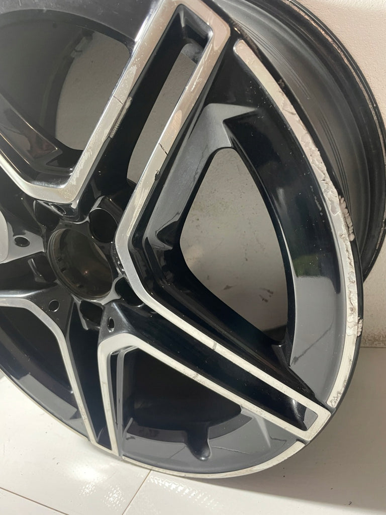 1x Alufelge 18 Zoll 8.0" 5x112 40ET Glanz Schwarz A1774014000 Mercedes-Benz W177 FEL5744206909oa