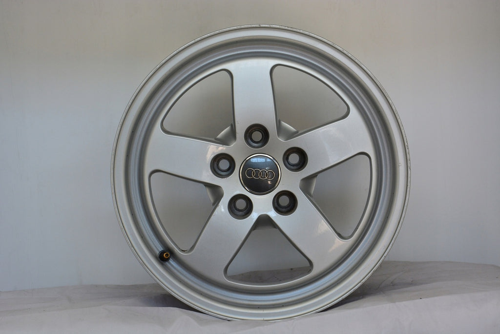 1x Alufelge 16 Zoll 7.0" 5x112 35ET Glanz Silber 8W0601025 Audi Rim Wheel