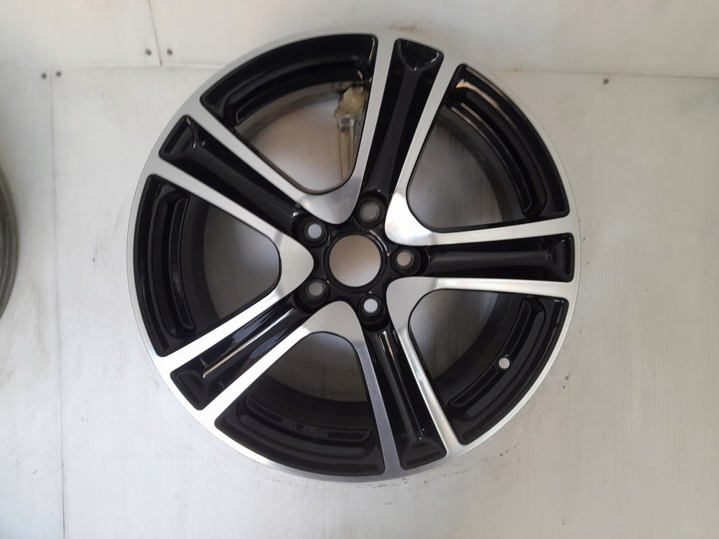 1x Alufelge 17 Zoll 7.5" 5x112 47ET Glanz Schwarz RC19757 Rim Wheel FEL7964413850bn