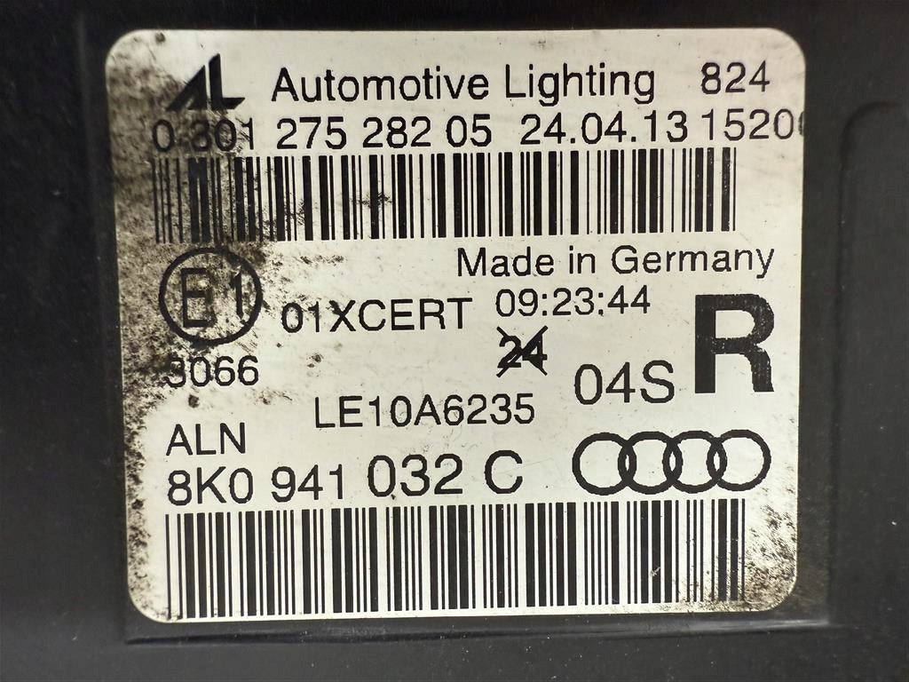 Frontscheinwerfer Audi A4 B8 8K0941032C Xenon Rechts Scheinwerfer Headlight