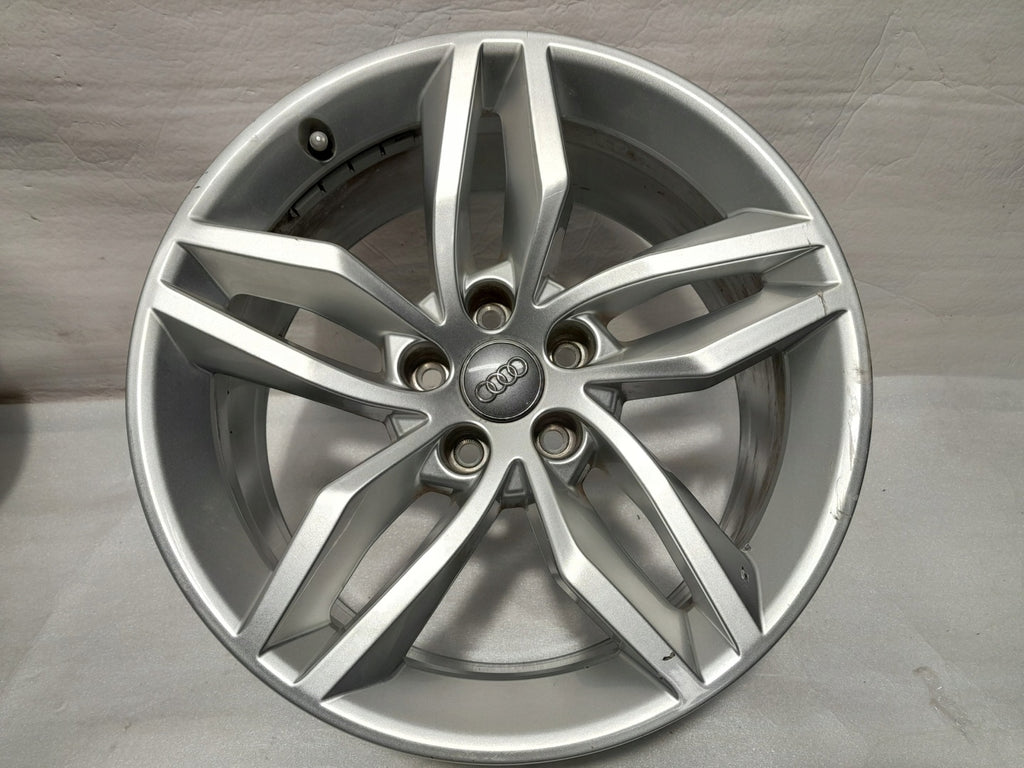 4x Alufelge 18 Zoll 8.5" 5x112 29ET Silber 8W0601025BH Audi A4 B9 Rim Wheel FEL7813945644ow