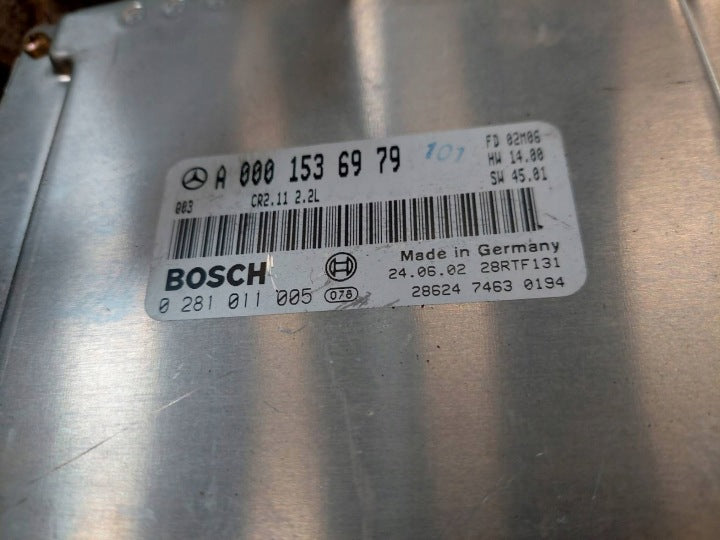 Motor Mercedes-Benz W203 611962 2.1 141PS 2000 Diesel Engine Komplett MOT5320258550rk