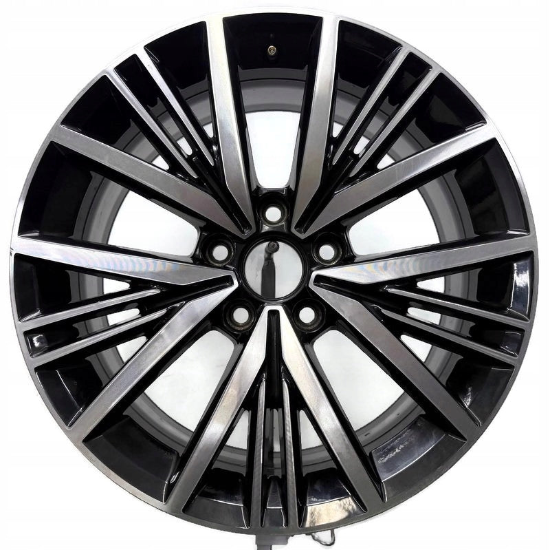 1x Alufelge 17 Zoll 7.0" 5x112 43ET Glanz Schwarz 5G0601025BQ VW Golf Rim Wheel FEL4471268809gl