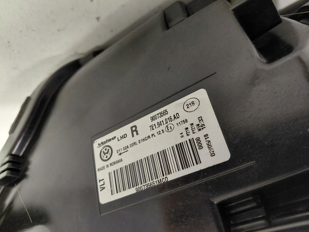 Frontscheinwerfer VW Transporter 7E1941016AD Rechts Scheinwerfer Headlight SCH6810458353as