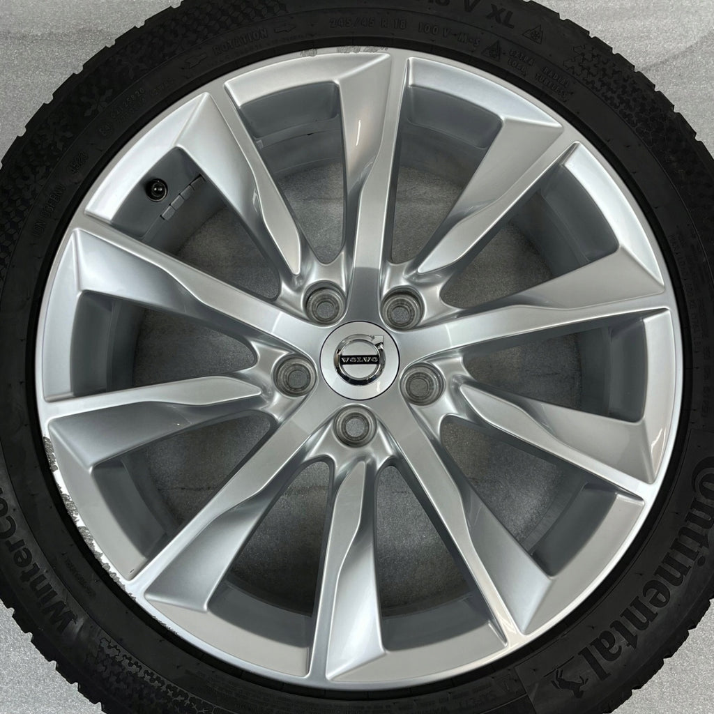 4x Alufelge 18 Zoll 8.0" 5x108 42ET Glanz Silber 31362840 Volvo V60 I S60 FEL7928531543yk