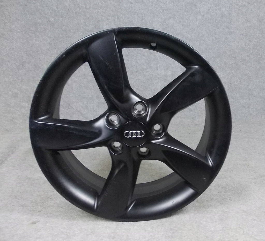1x Alufelge 17 Zoll 6.0" 5x112 48ET Matt Schwarz 8V0071497 Audi A3 Rim Wheel FEL1833478412zb