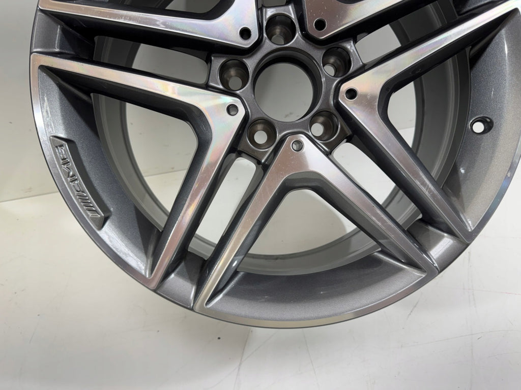 1x Alufelge 18 Zoll 8.0" 5x112 48ET A1764010000 Mercedes-Benz Amg Rim Wheel FEL2371486071fx