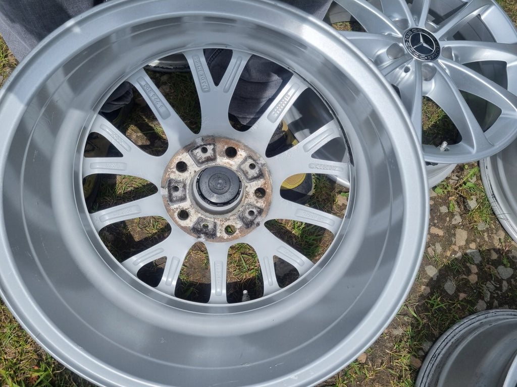 4x Alufelge 17 Zoll 7.0" 5x120 40ET Glanz Silber 6796205 BMW 1 Rim Wheel FEL5124791063wh
