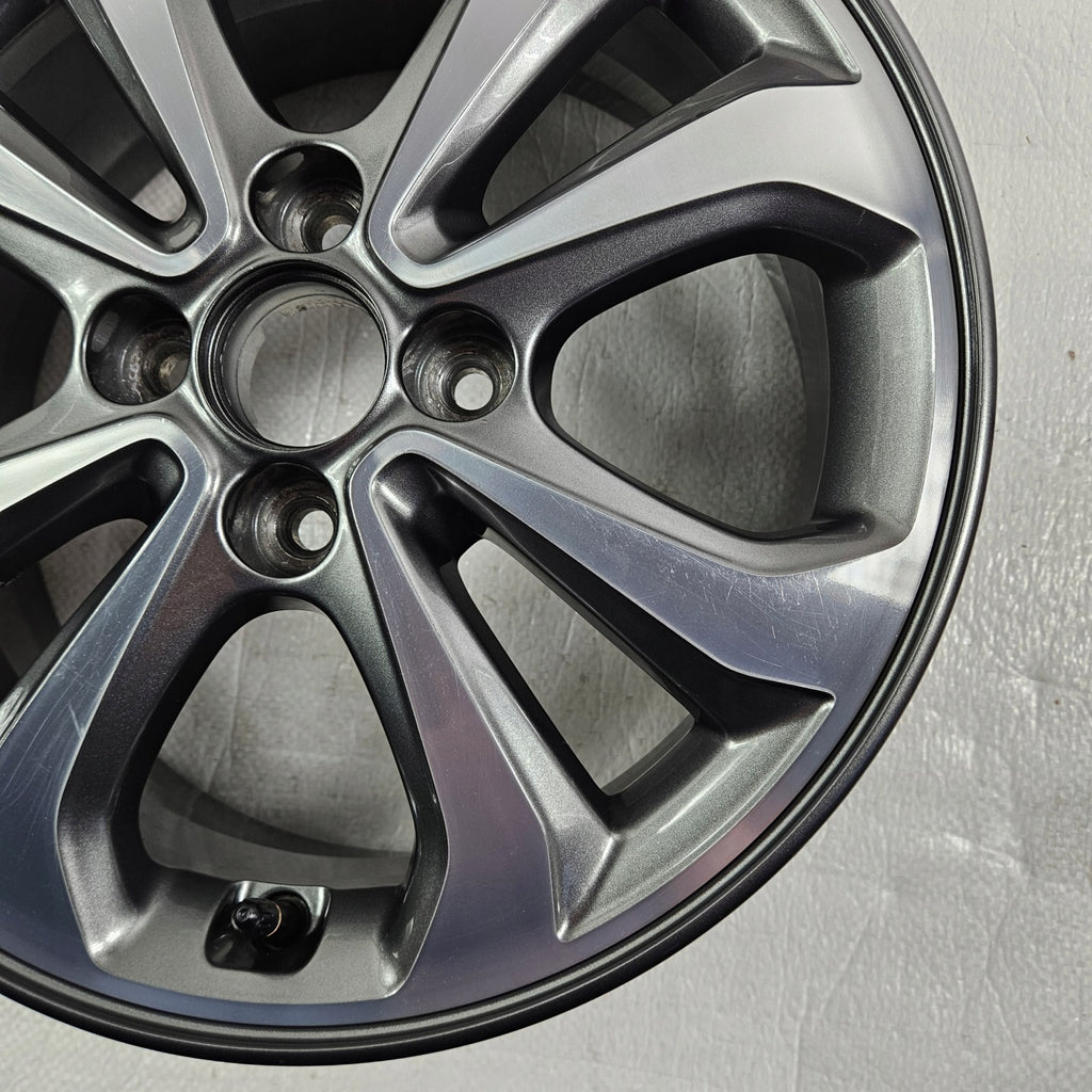 1x Alufelge 15 Zoll 6.0" 4x100 47ET 52910C8800 Hyundai I10 III I20 Rio Rim Wheel FEL9521812102gn