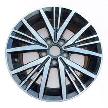 Load image into Gallery viewer, 1x Alufelge 16 Zoll 6.5&quot; 5x112 46ET Glanz Schwarz 5G0601025 VW Golf Vii