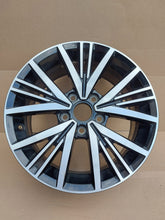 Load image into Gallery viewer, 1x Alufelge 16 Zoll 6.5&quot; 5x112 46ET Glanz Schwarz 5G0601025 VW Golf Vii