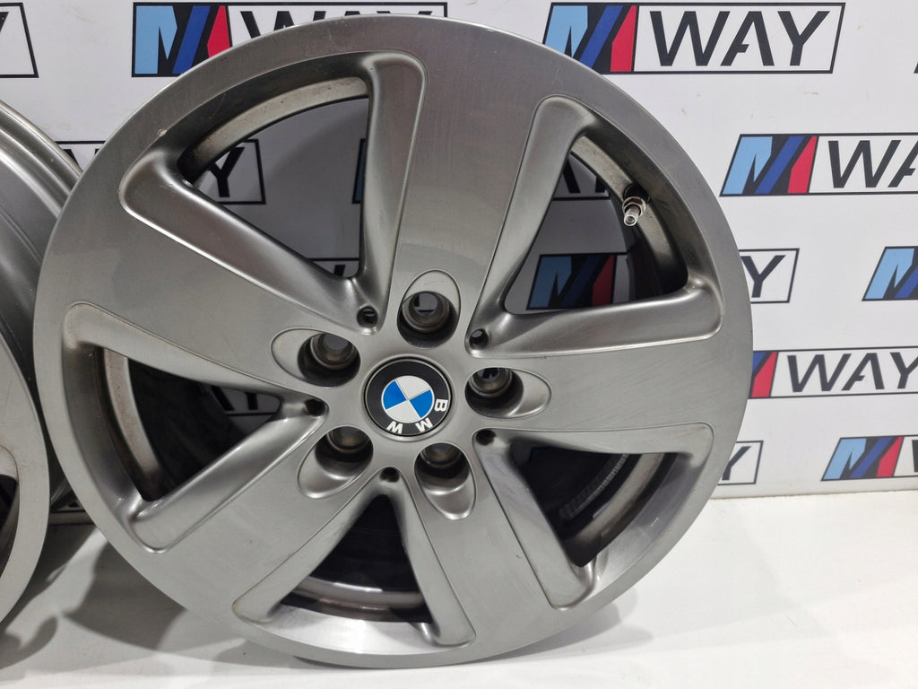4x Alufelge 16 Zoll 7.0" 5x112 47ET Glanz Silber 6877741 BMW F40 Rim Wheel FEL4649252088xb