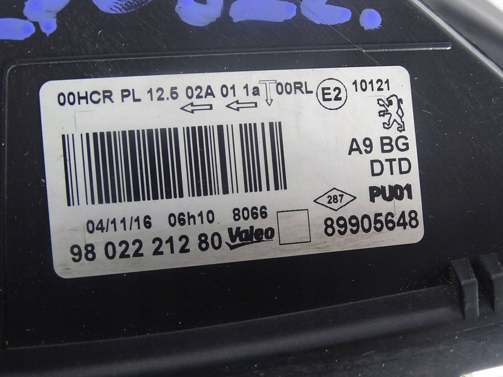 Frontscheinwerfer Peugeot 208 I 9802221280 89905648 Rechts Headlight SCH5272609510xs