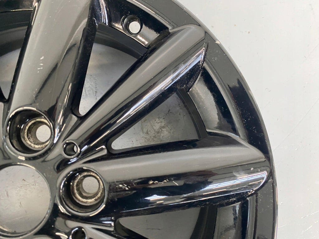 1x Alufelge 16 Zoll 5.5" 5x112 46ET Glanz Schwarz 6866674 Mini F57 F56 F55 FEL6504851283ch