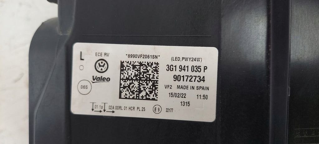 Frontscheinwerfer VW Passat B8 3G1941035P LED Links Scheinwerfer Headlight SCH6202070475zt