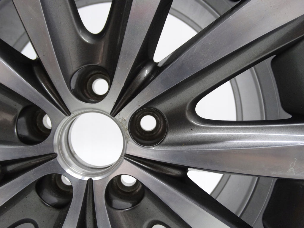 1x Alufelge 16 Zoll 7.0" 5x100 46ET Glanz Schwarz 6R0601025N VW Polo Rim Wheel FEL6489085088aq
