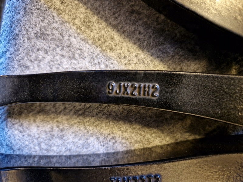 1x Alufelge 21 Zoll 9.0" 5x112 50ET 49137 TAM3372 Porsche Cayenne Touareg