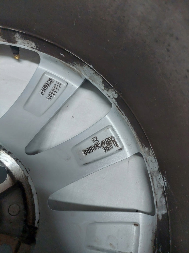 1x Alufelge 17 Zoll 7.0" 5x112 43ET Glanz Silber 2GA601025A Vw Rim Wheel FEL9973446764xl