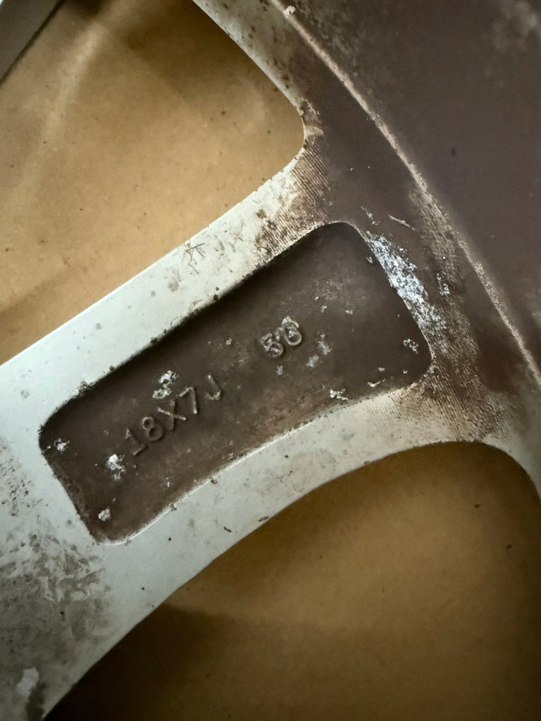 1x Alufelge 18 Zoll 7.0" 5x114.3 50ET Glanz 9965227080 Mazda Cx5 Cx3 Rim Wheel