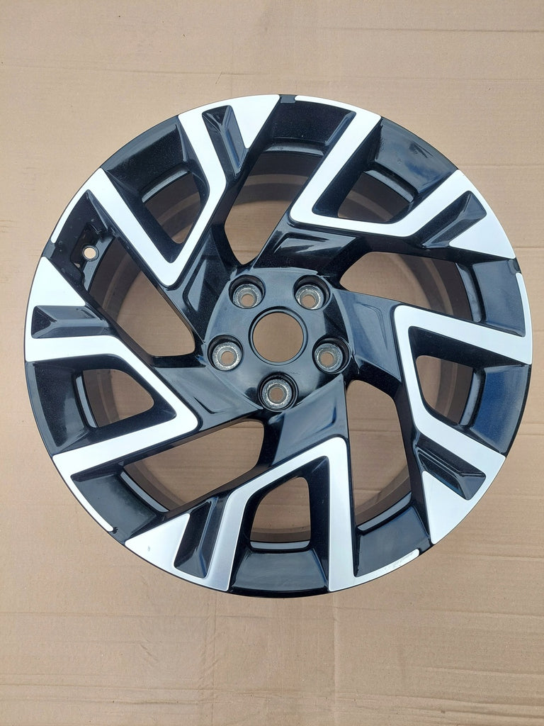 1x Alufelge 18 Zoll 7.5" 5x114.3 45ET Glanz Schwarz 52910-J7DA0 Kia Xceed