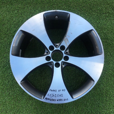 1x Alufelge 20 Zoll 8.5" 5x112 40ET A2534011300 Mercedes-Benz Glc Rim Wheel FEL3820969830qe