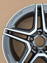 Load image into Gallery viewer, 1x Alufelge 18 Zoll 7.5" 5x112 44ET Glanz Grau A2054019500 Mercedes-Benz W205 FEL3618456265gn