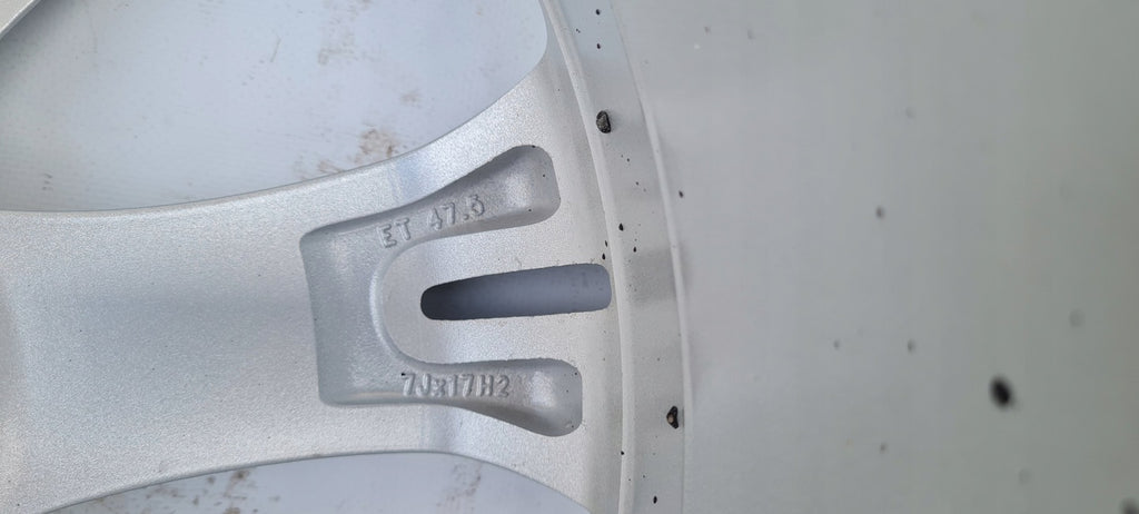 1x Alufelge 17 Zoll 7.0" 4x108 47,5ET Glanz Silber C1BC-MA Ford Fiesta Rim Wheel